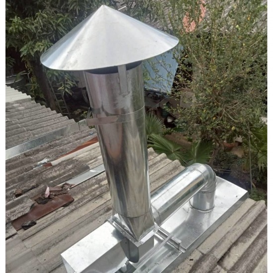 ติดตั้งรางน้ำฝนใกล้ฉัน สุทธิสาร - วิเชียร ชาย การช่าง - ติดตั้งปล่องดูดควันสังกะสีใบพัดลม